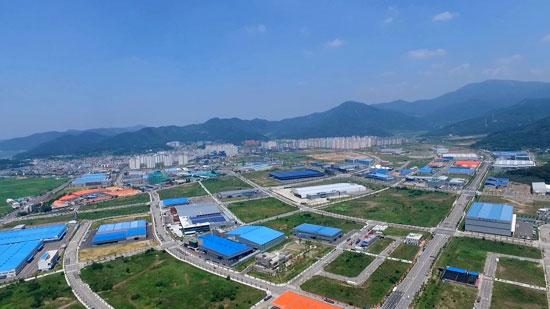 국내 최대 규모의 친환경 연료전지 발전소 설립 사업이 본격적으로 시동을 건다. 국내 최대 발전용량인 60㎿ 연료전지 발전소가 들어서는 대구 달성군 대구테크노폴리스 전경. 대구시 제공