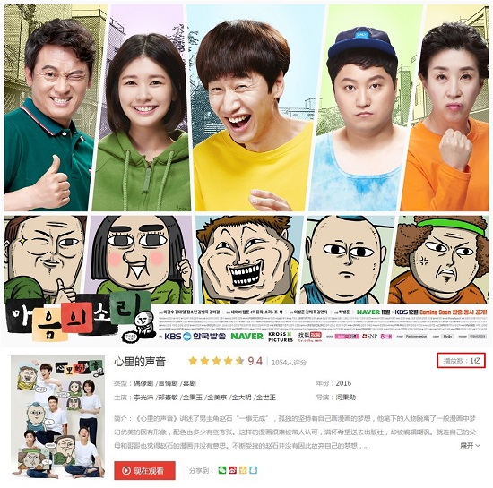 사진. 마음의 소리 문화산업전문회사
