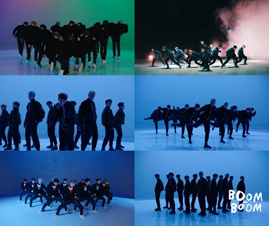 사진. 세븐틴 뮤직비디오