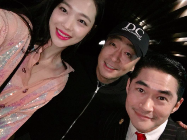 설리, 강동원, 마스터 / 사진출처 - 설리 인스타그램 제공