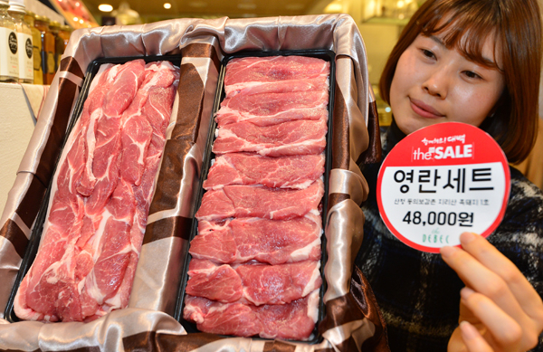 김영란법 시행 100일을 하루 앞둔 4일 설 명절을 앞두고 4만8천원짜리 