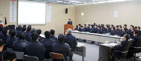 화성산업은 10일 본사 회의실에서 