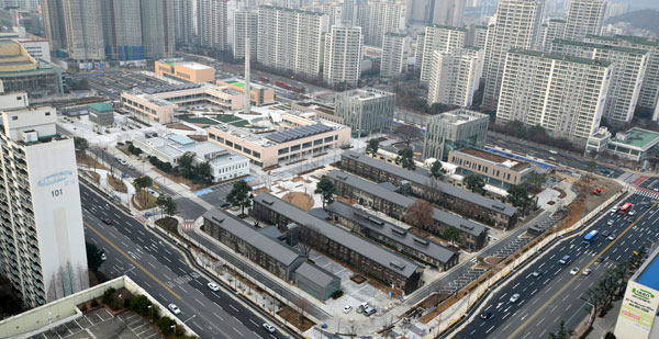 3월 말 개관 예정인 대구삼성창조경제단지 전경. 대구시 제공