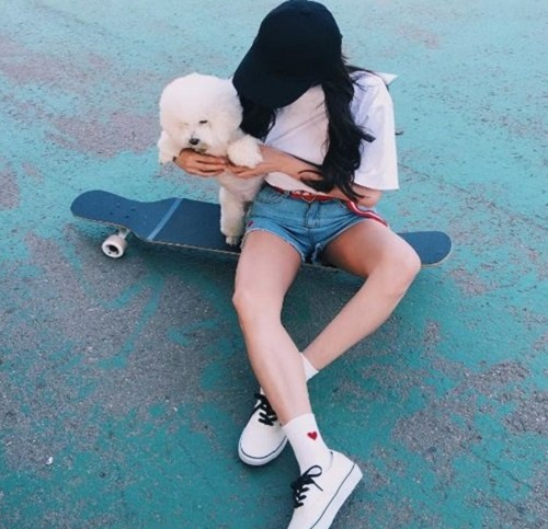 사진. 한보름 SNS