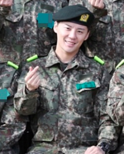 김준수 / 사진출처 - 논산 육군훈련소 공식 홈페이지 제공