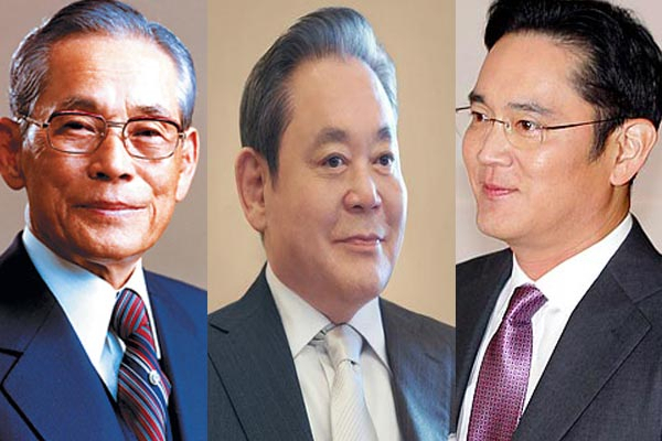 이재용 이건희 이병철