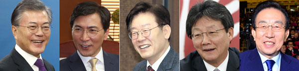 조기 대선이 확정되면서 각 정당 대선주자들의 발걸음이 빨라지고 있다. 사진은 더불어민주당 