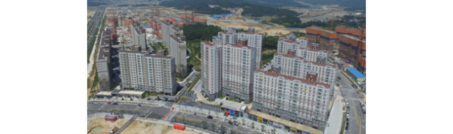 경북도청신도시 일대에 들어선 아파트. 매일신문 DB