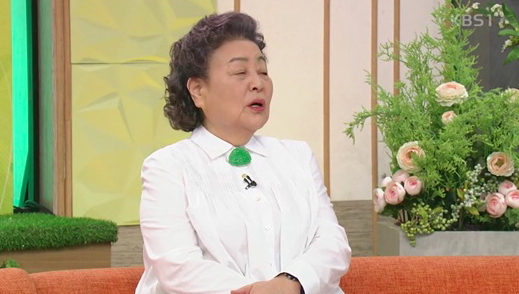 강부자 / 사진출처 - 아침마당 방송 캡쳐