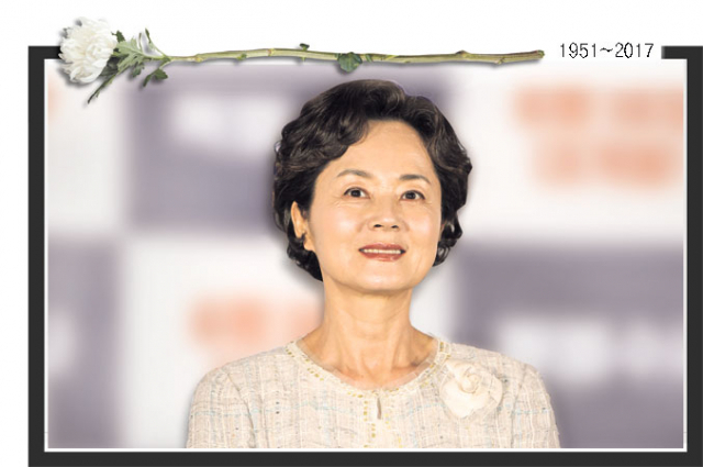 故 김영애가 생전에 출연한 작품들. 