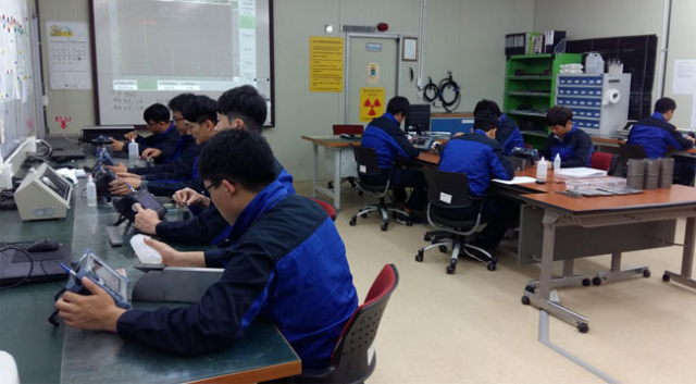글로벌원전기능인력양성사업단(GNTC) 교육 모습. 경북도 제공