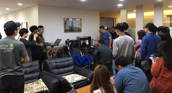 16일 대구가톨릭대병원 데레사관 13층에서 영화 \