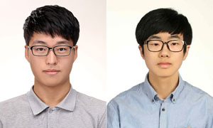 대구과학고 강호경(왼쪽), 홍완 학생.