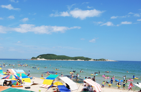 송지효해변.고성군 제공