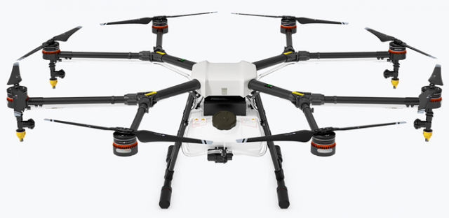 대동공업이 올 하반기부터 국내에 판매하는 중국 디제이아이(DJI)의 농업용 드론 \