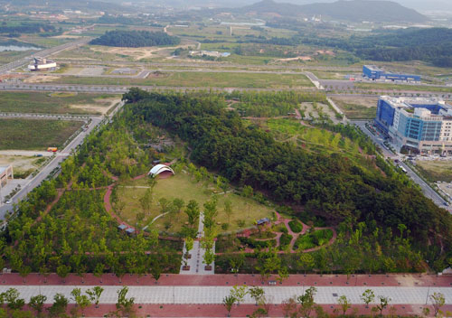 경북도청 신도시에 조성된 9만㎡ 규모의 