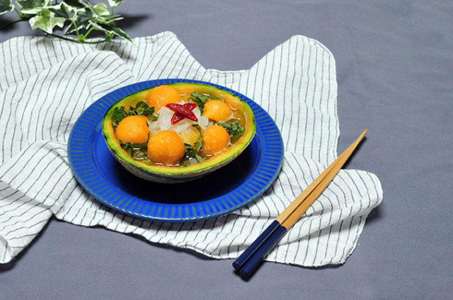 곤약멜론국수