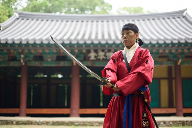 대구 선해재 관장인 이은미 7단. 최근 사우디 아라비아에서 열린 