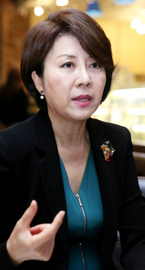 정옥임 전 국회의원. 사진 이무성 객원기자
