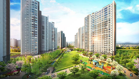운정 화성파크드림 조감도. 화성산업 제공