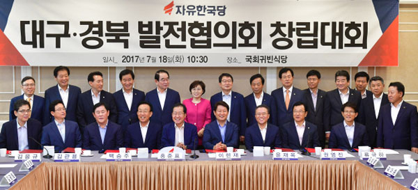 자유한국당이 지난 7월 대구경북 발전협의체를 공식 창립했지만, 넉 달가량 지난 지금까지도 지역 현안과 국비 확보 등을 위한 제대로 된 대응이나 해법을 마련하지 못한 채 공회전하고 있다는 비판이 쏟아지고 있다. 매일신문 DB
