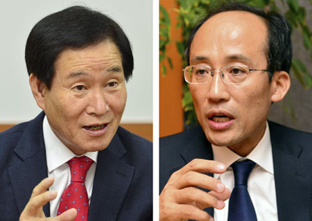 대구시가 9년 연속으로 국비 3조원 확보에 성공한 것은 국회 예산작업 전후방에서 최선의 노력을 다한 자유한국당 곽대훈 의원과 추경호 의원의 활약이 큰 몫을 했다는 평가가 나오고 있다. 매일신문 DB