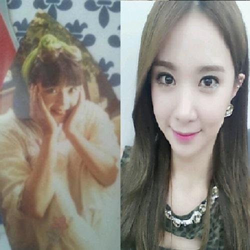 사진. 이유애린 SNS