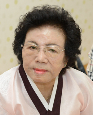 송해 씨 부인 고(故) 석옥이 씨.