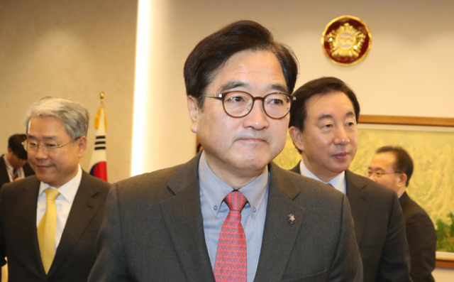 국민의당 김동철(왼쪽부터)