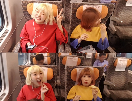 사진. 볼빨간사춘기 공식 SNS