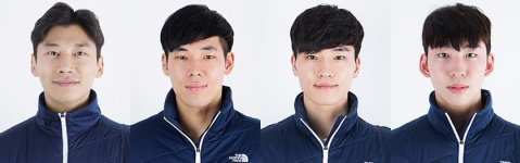 곽윤기, 김도겸, 서이라, 임효준. 매일신문DB