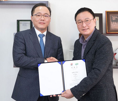인조잔디 제조업체인 ㈜K＆B준우(대표이사 하석준