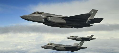 미 공군의 F-35A 스텔스기 미국 공군 제공