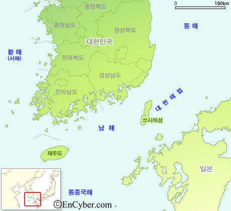 대한해협. EnCyber.com