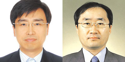 왼쪽부터 김용찬 대구가톨릭대 정치외교학과 교수, 이승근 계명대 정치외교학과 교수