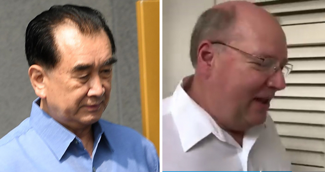 북미 정상회담의 의전 등과 관련한 실무협의를 진행할 양측 대표단이 싱가포르에 도착한 모습을 NHK가 보도했다. 사진은 북한