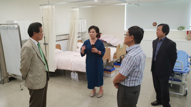 대구과학대가 최근 3개 고교 교장과 진로진학 담당 교사를 초청해 대학 소개 시간을 마련했다. 대구과학대 제공
