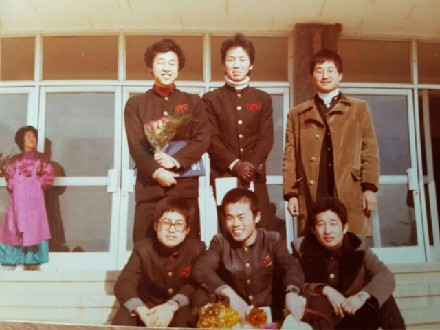 청구고 재학 시절 권영진 후보(사진 앞줄 맨오른쪽)