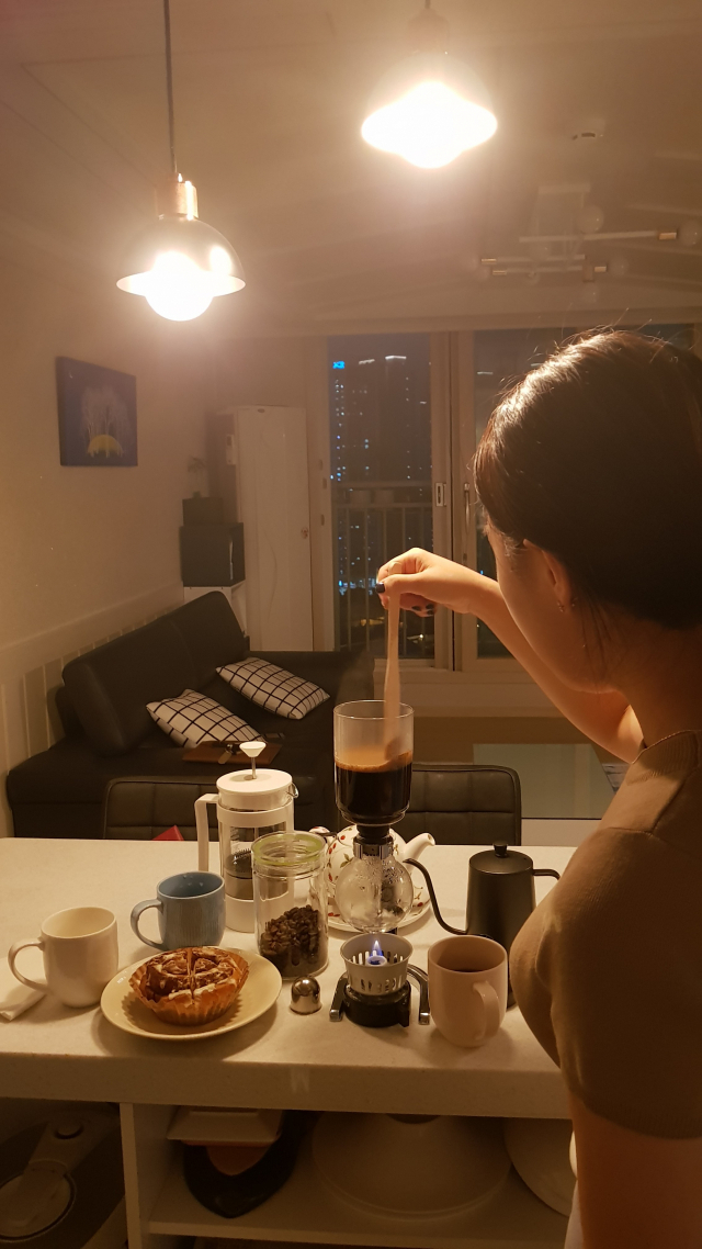 커피가 국민 기호식품이 되면서 집에서 나만의 스타일로 커피를 즐기는