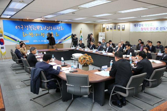 민선 6기 출범과 함께 발족한 한뿌리상생위원회가 민선 7기에는 보다 실질적이고 구체적인 상생협력 방안을 도출하는 기구로 변신을 준비중이다. 매일신문DB