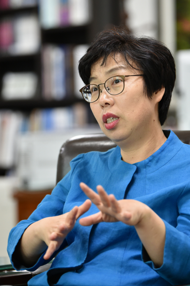 최영숙 청송군 부군수. 청송군 제공