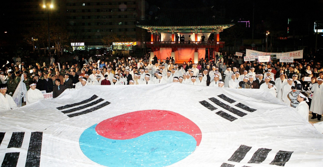 청도군 3.1동지회 창립 기념 촬영 사진. 경상북도독립운동기념관 제공