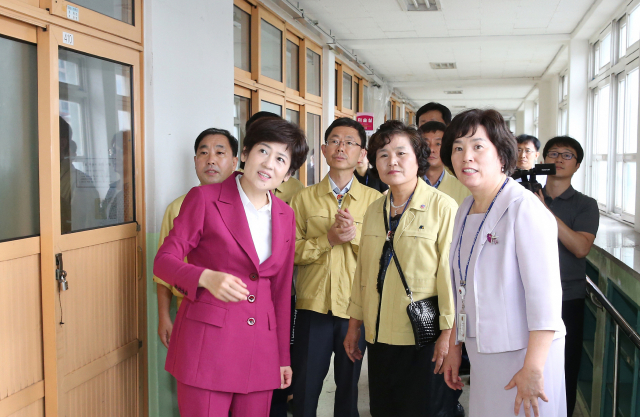 지난 2일 취임한 강은희 대구시교육감이 제7호 태풍 