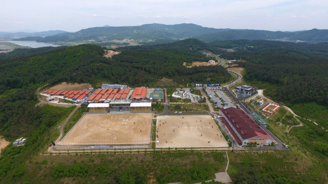 상주청소년승마교육센터가 건립될 상주국제승마장 전경
