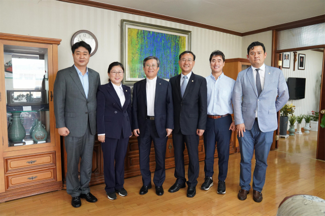 수성구의회 본사 방문