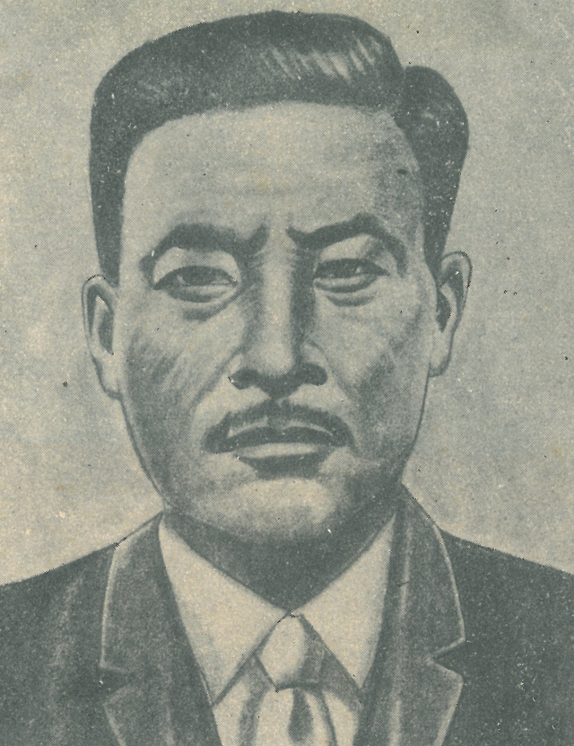 70년 전 그려진 장진홍 의사의 초상화로, 언론에 공개된 것은 이번이 최초다. 장진홍 의사의 친손자인 장상규(80) 광복회 칠곡성주고령 연합지회장 제공