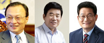 이해찬, 김진표, 송영길. 매일신문DB