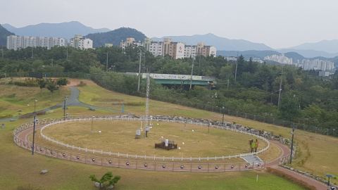 대구기상지청 효목동 관측소 전경. 대구기상지청 제공.