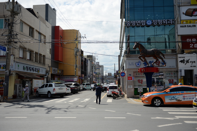 영천 말죽거리 인근에는 젊은이들의 창업지원 공간을 조성한다. 민병곤 기자