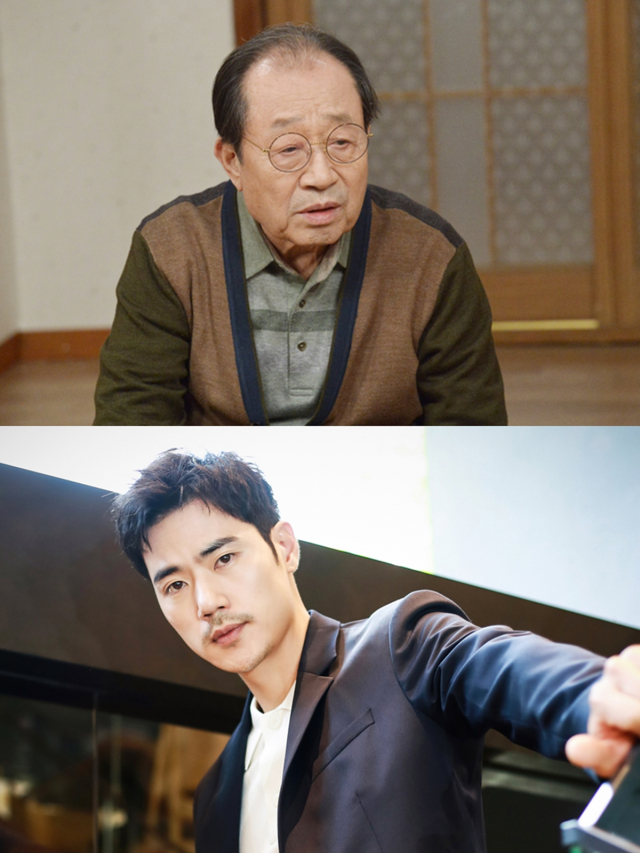 사진 = KBS (신구), 킹엔터테인먼트 (김강우)